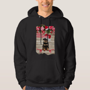Sudadera Ferry Christmas Rottweiler Puppy En Skateboard