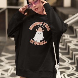 Sudadera Festín fantasma retro Halloween