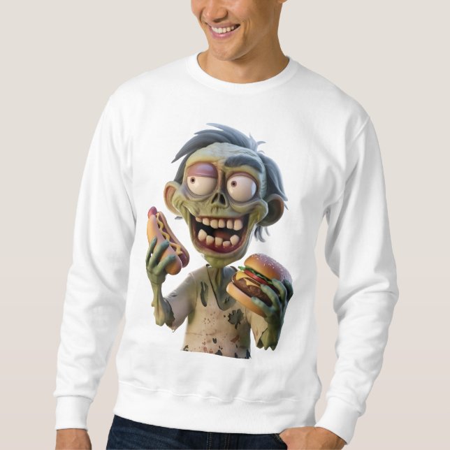 Sudadera Festín Zombie (Anverso)