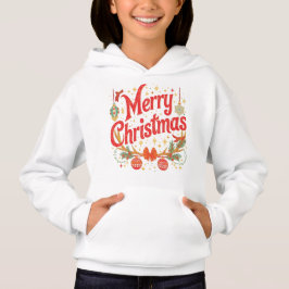 Sudadera festiva “Feliz Navidad” para niños