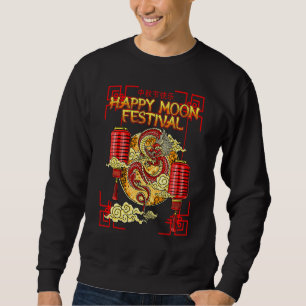 Sudadera Festival de la Luna Chino Mooncake Medi Otoño Asiá