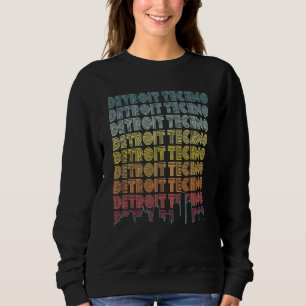 Sudadera Festival de música de Detroit Techno Edm House Dj