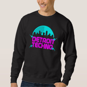 Sudadera Festival de música de Techno House de Detroit