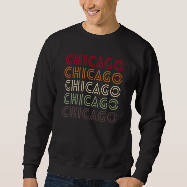 Sudadera Festival Il de vacaciones de Chicago Illinois Keep (Anverso)