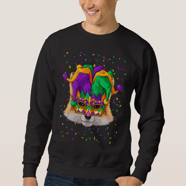 Sudadera Festival Jester del Carnaval de los Animales Fox M (Anverso)