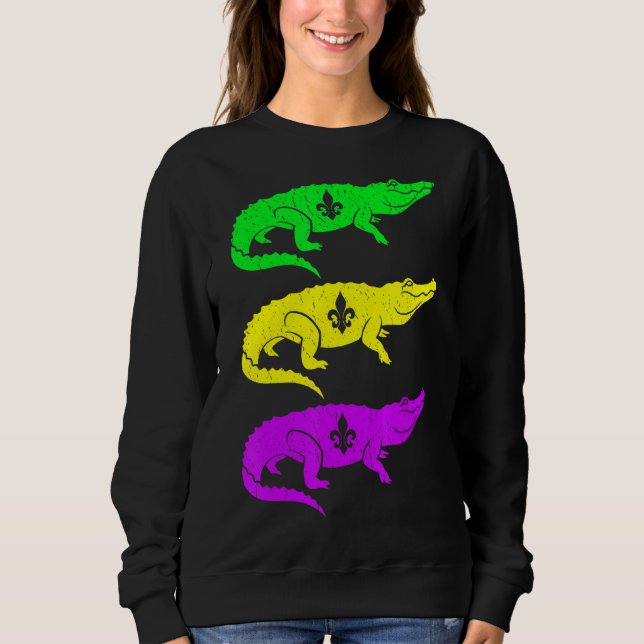Sudadera Festival Mardi Gras - Disfraces de carnaval (Anverso)