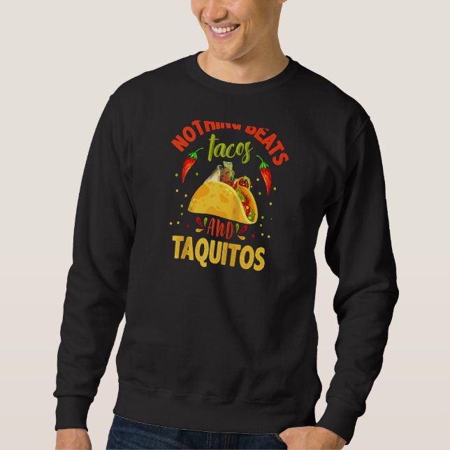 Sudadera Festival Tacos Y Taquitos Cinco De Mayo (Anverso)