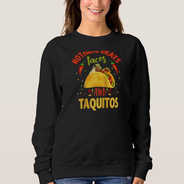 Sudadera Festival Tacos Y Taquitos Cinco De Mayo (Anverso)