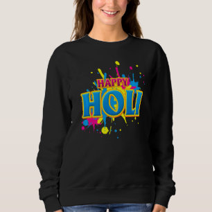 Sudadera Festivales Rainbow Rangwali Holi Felices colores h