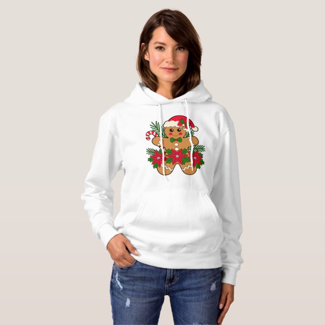 Sudadera Festive Gingerbread Joy (Anverso completo)