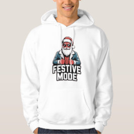 Sudadera Festive Mode – Cool Holiday Character Winter