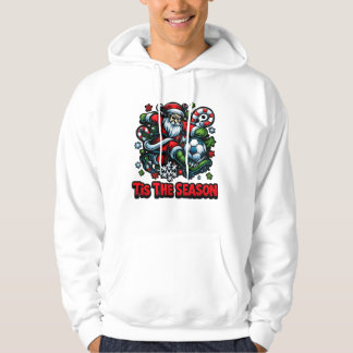 Sudadera Festividad de los Navidades de la bola de fútbol d