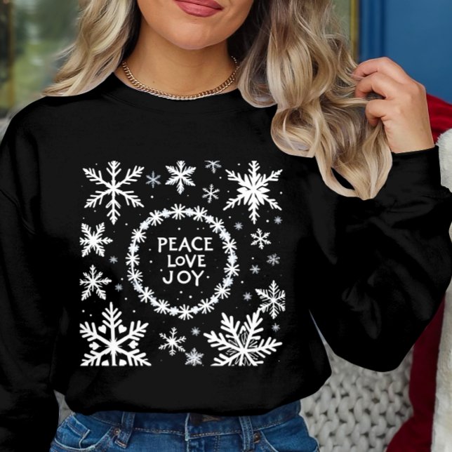 Sudadera Festividad de Navidades de Peace Love Joy (Subido por el creador)
