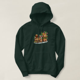 Sudadera Festividad en el tren de Gingerbread Hoodie para H