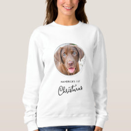 Sudadera Festividad fotográfica personalizada de Navidades 