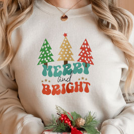 Sudadera Festividades florales y dulces Árboles navideños