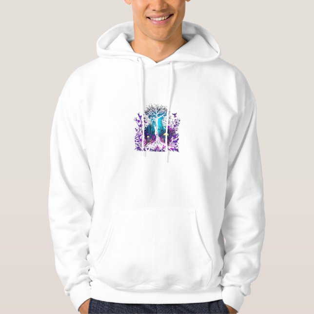 Sudadera Fey Gothic Emo Goblincore Aesthetic  Forest Graphi (Anverso)