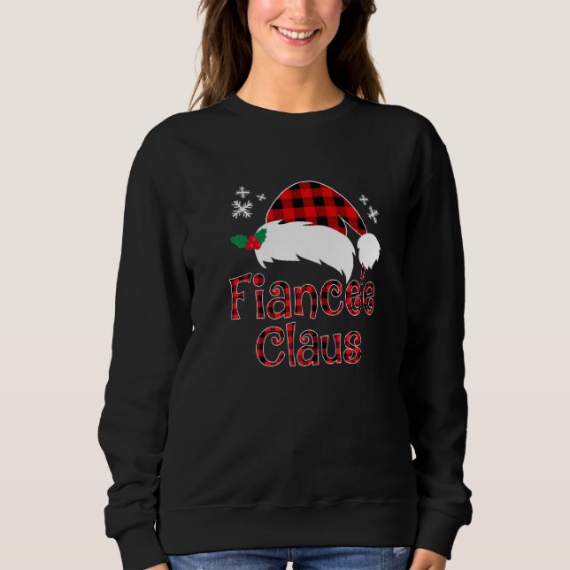 Sudadera Fiance Claus y Fiancee Claus Navidades coincidiend (Anverso)