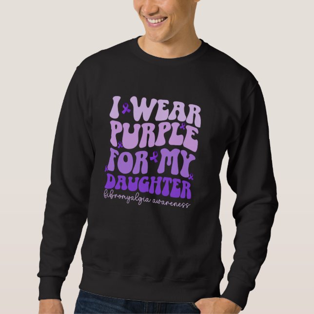 Sudadera Fibromyalgia Mom Fibromyalgia Awareness Fibro Warr (Anverso)