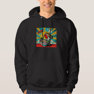 Sudadera Fideos de arte japonés al atardecer Robin R