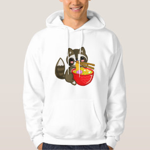 Sudadera Fideos Ramen Mapache Lindo Kawaii Anime Japonés G