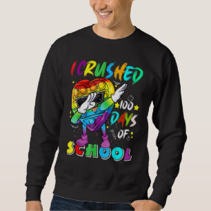Sudadera Fidget Toy Dabbing Yo Aplasté 100 Días De Escuela