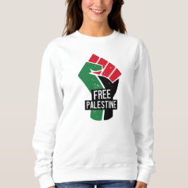 Sudadera Fiebre de la bandera de Palestina Libre