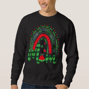 Sudadera Fiebre veraniega de la fruta arcoiris Día de la ma
