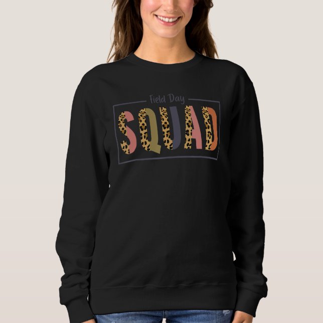 Sudadera Field Day Squad Shirt Yellow Kids Leopard Field Da (Anverso)