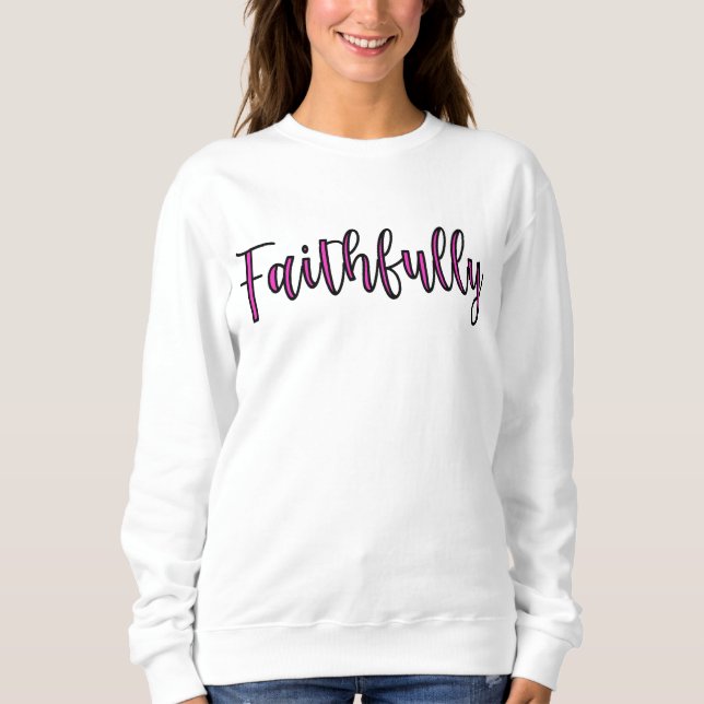 Sudadera Fielmente (Anverso)
