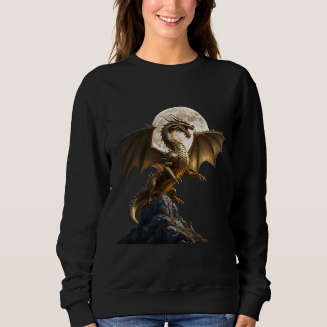 Sudadera Fierce Dragon Rearing (Anverso)