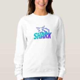 Sudadera Fierce Gradient Shark Logo | Bold Ocean