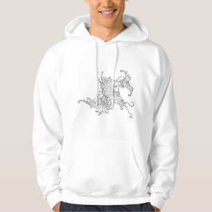 Sudadera Fierce Oriental Dragon Hoodie