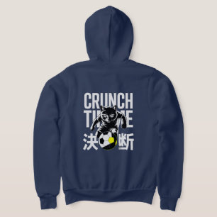 Sudadera Fierros Fans del Fútbol Gatos en el Momento Crític