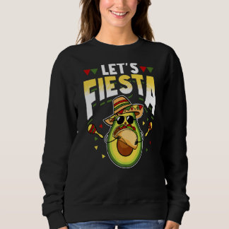 Sudadera Fiesta aguacate Tacos Cinco De Mayo 5 de mayo