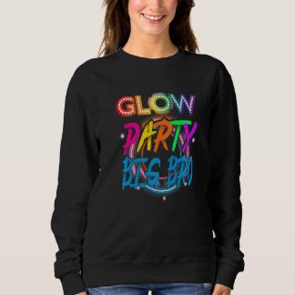 Sudadera Fiesta brillante Gran Bro Pintar Splatt Efecto Glo