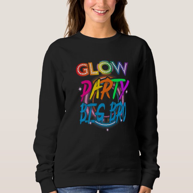 Sudadera Fiesta brillante Gran Bro Pintar Splatt Efecto Glo (Anverso)