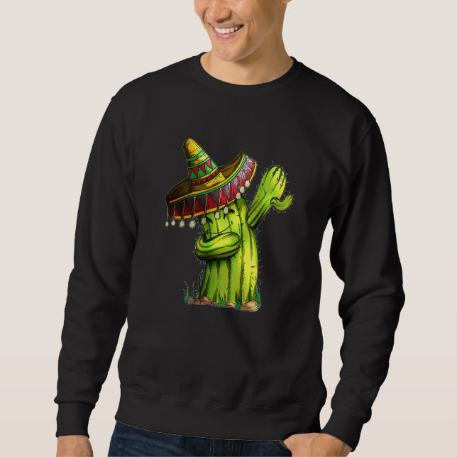 Sudadera Fiesta Cactus Mexican Holiday Outfit Cinco De Mayo (Anverso)