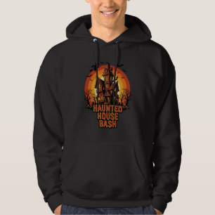 Sudadera Fiesta Casa Embrujada Grabado Vintage Diseño de Ha