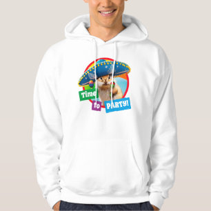 Sudadera Fiesta Chipmunk En Sombrero