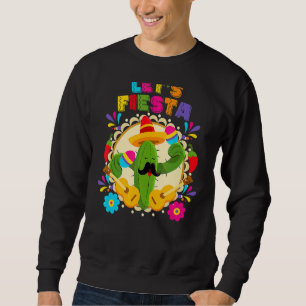 Sudadera Fiesta Cinco De Mayo Con Cactus De Guitarra Sombr