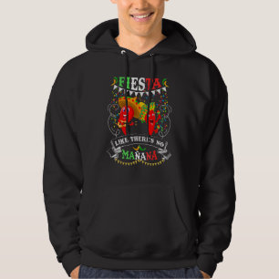 Sudadera Fiesta como no hay mañana hombres mujeres Cinco de