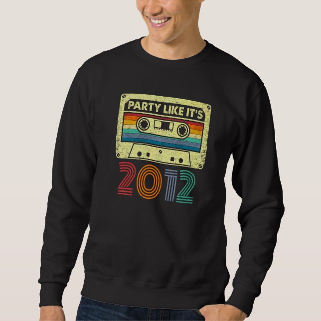 Sudadera Fiesta Como Si Fuera 2012 Ropa De Fiesta Retro De  (Anverso)