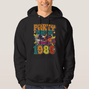 Sudadera Fiesta como su vintage de vestimenta retro de 1980