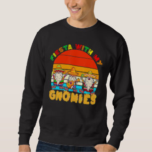 Sudadera Fiesta con mis nómadas mexicanas Cinco De Mayo Ret