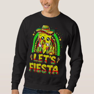 Sudadera Fiesta Dabbing Taco Rainbow Cinco De Mayo Par