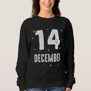 Sudadera Fiesta de aniversario del 14 de diciembre Ocasione