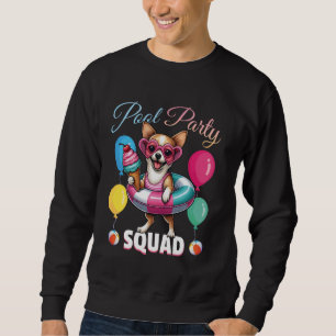 Sudadera Fiesta de billar Escuadrón divertida Chihuahua Per
