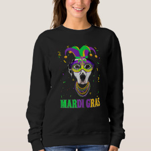 Sudadera Fiesta de Carnaval Mardi Gras Amante de Perro Dálm