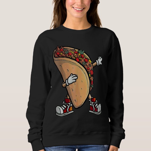 Sudadera Fiesta de Cinco de Mayo Comida Mexicana (Anverso)